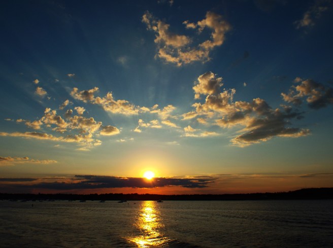 Sunset on Merrimack River